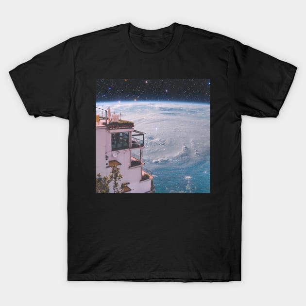 Cosmic Beach House T-Shirt by RiddhiShah